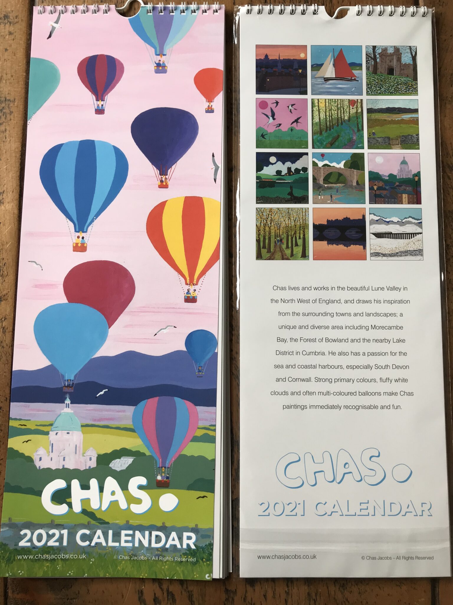 Chas Jacobs : Limited Edition Artwork Collection by the Lancaster artist