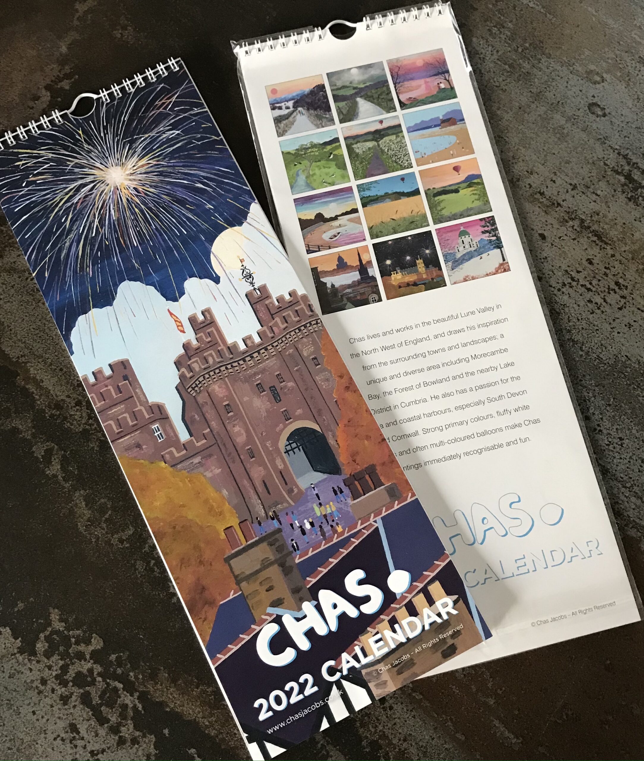 Chas Jacobs Limited Edition Artwork Collection by the Lancaster artist