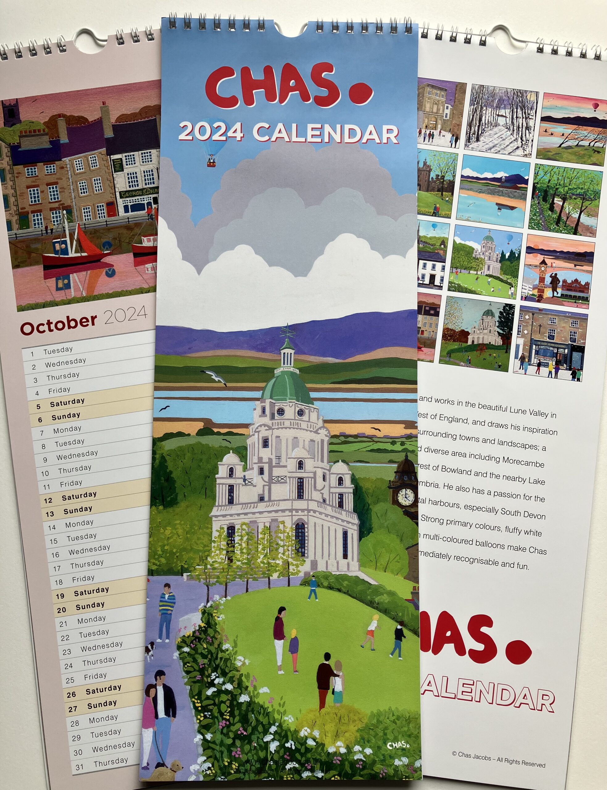 Chas Jacobs Limited Edition Artwork Collection by the Lancaster artist