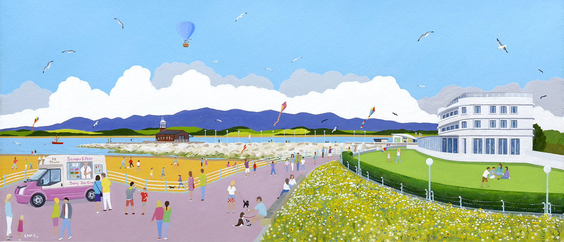 Beside the Seaside NEW Print