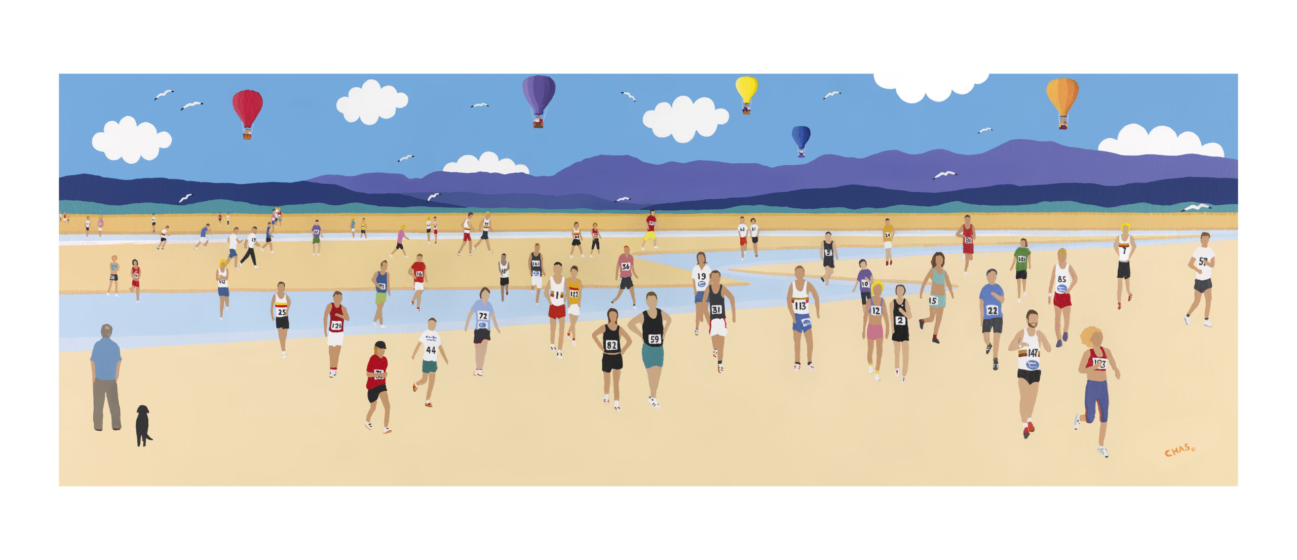 Cross Bay Half Marathon 10% of each print sale to CancerCare